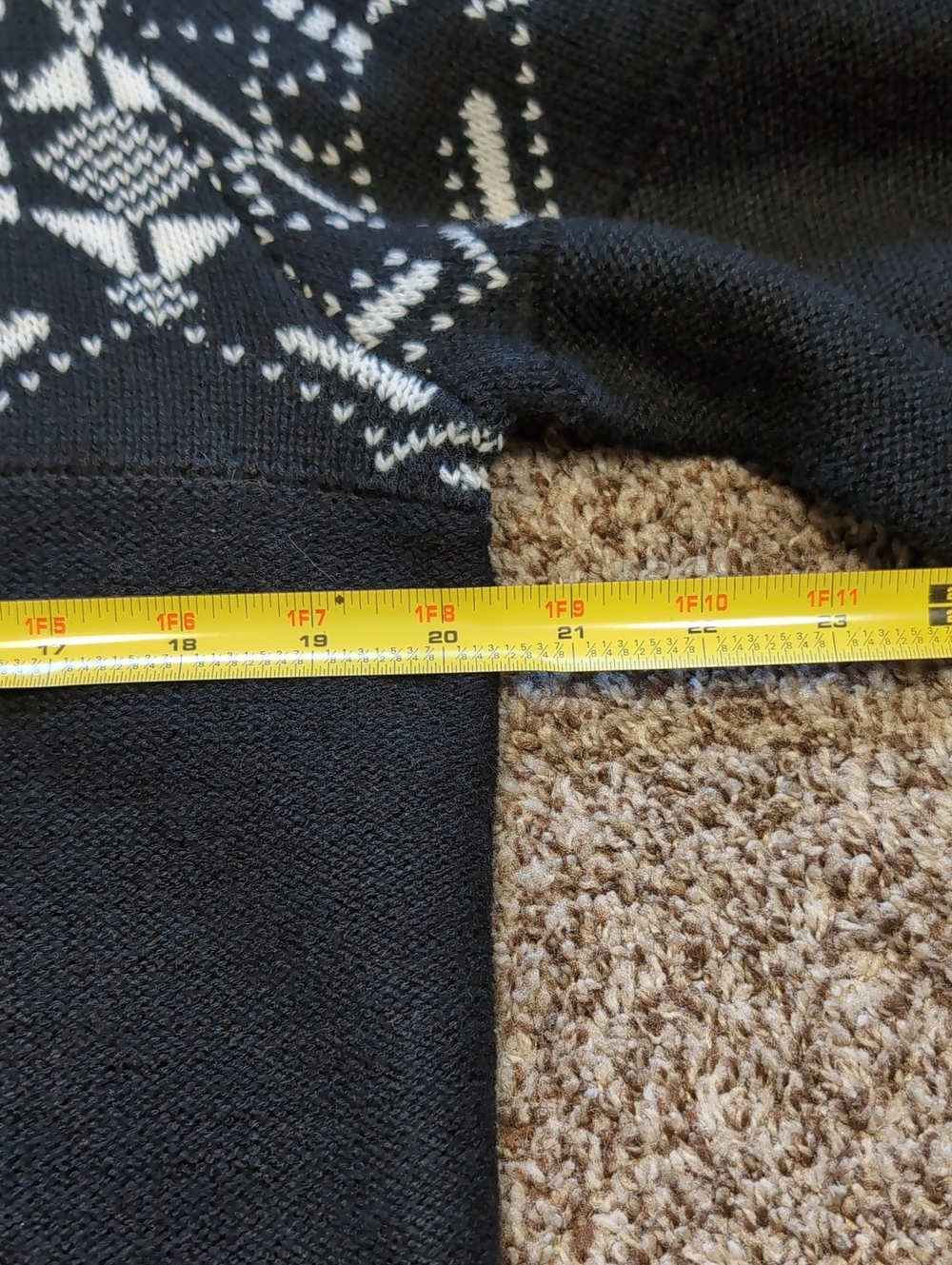 Only And Sons Fair Isle Roll Neck Sweater NEW Size Med - Picture 6 of 13